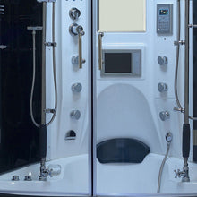 Load image into Gallery viewer, Maya Valencia Steam Shower Message Bathtub 64&quot; x 64&quot; - White