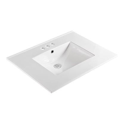 Bellaterra 31 in. Single Sink Ceramic Top 303122-B