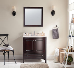 Laviva Estella 32" Bathroom Vanity Set in Brown, Espresso, Grey or White