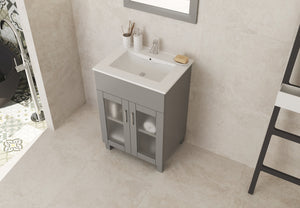 Laviva Nova 24" Bathroom Vanity Set in Brown, Espresso, Grey or White