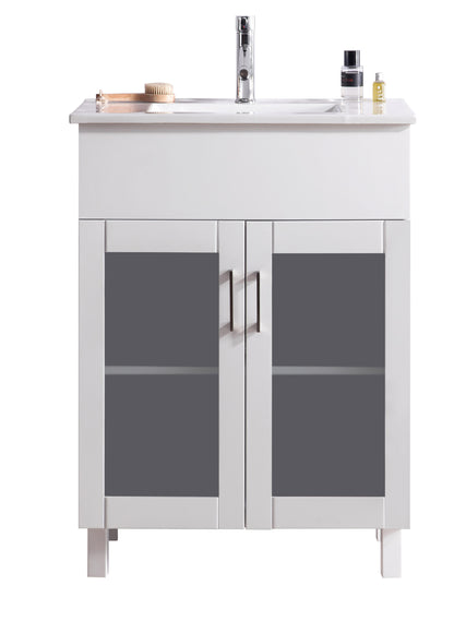 Laviva Nova 24" Bathroom Vanity Set in Brown, Espresso, Grey or White