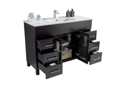 Laviva Nova 48" Bathroom Vanity Set in Brown, Espresso, Grey or White