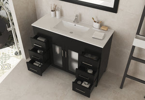 Laviva Nova 48" Bathroom Vanity Set in Brown, Espresso, Grey or White
