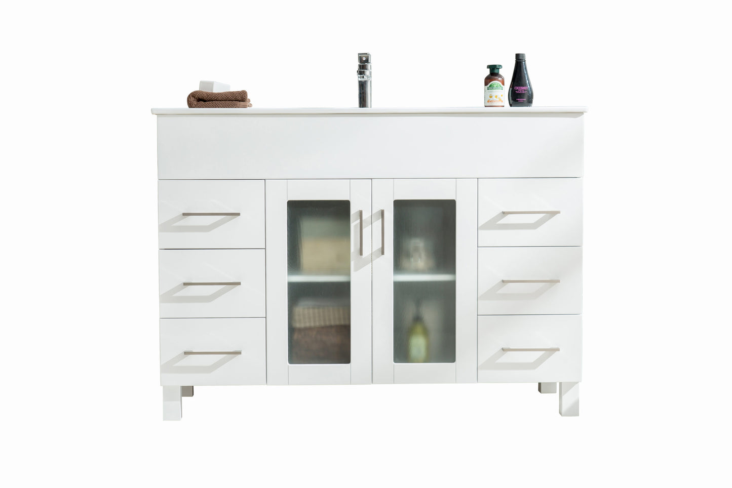 Laviva Nova 48" Bathroom Vanity Set in White