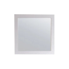Load image into Gallery viewer, Nova 28&quot; 31321529-MR-W Framed Square White Mirror