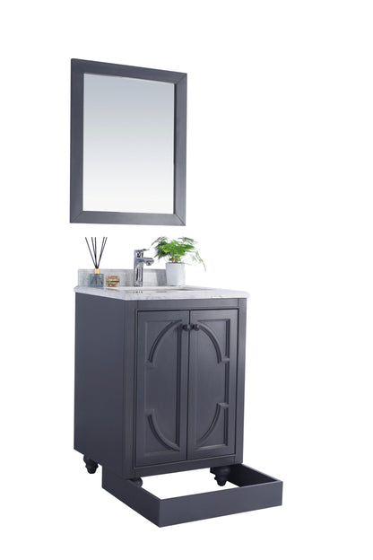 Laviva Odyssey 24" Maple Grey Bathroom Vanity Set