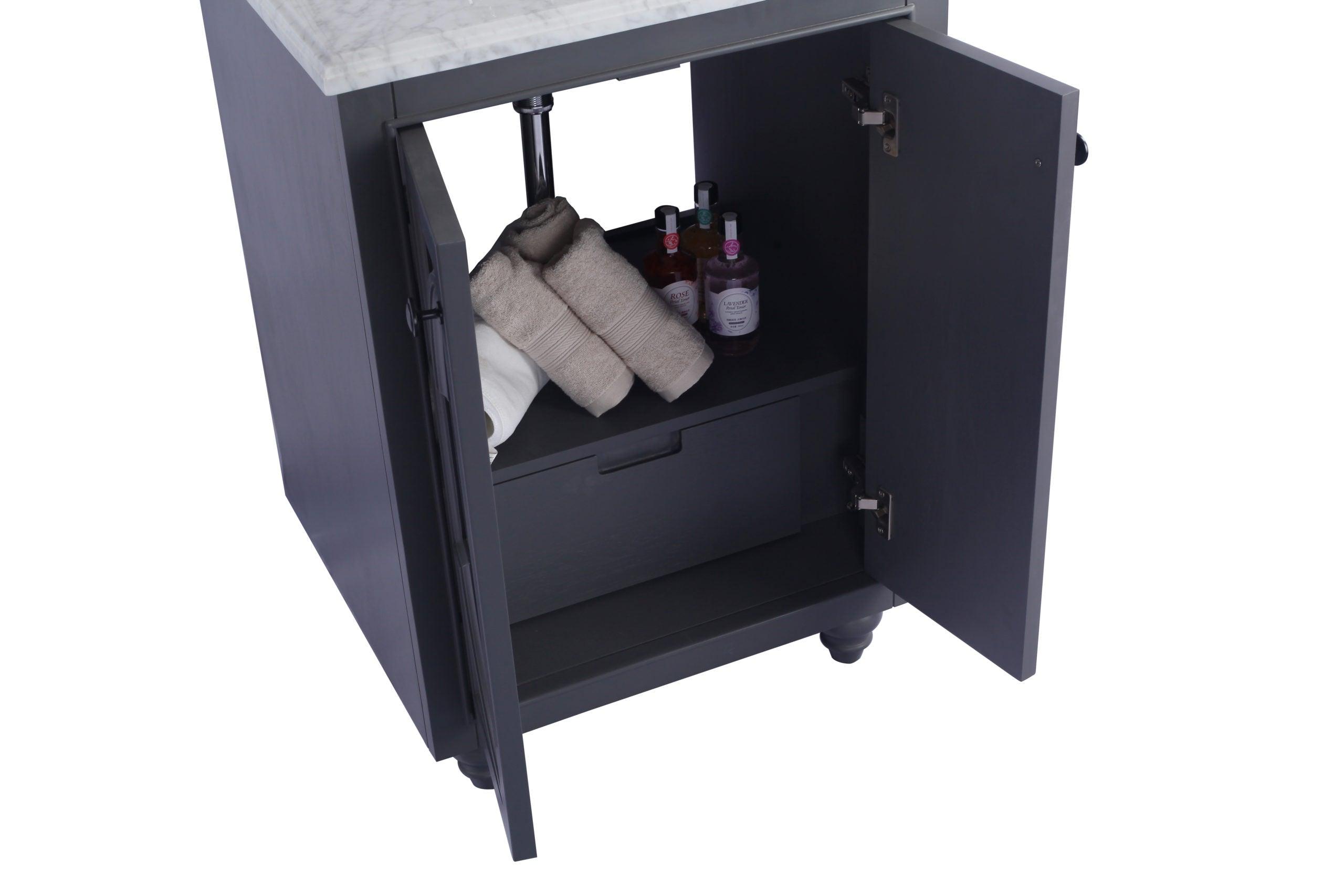 Laviva Odyssey 24" Maple Grey Bathroom Vanity Set