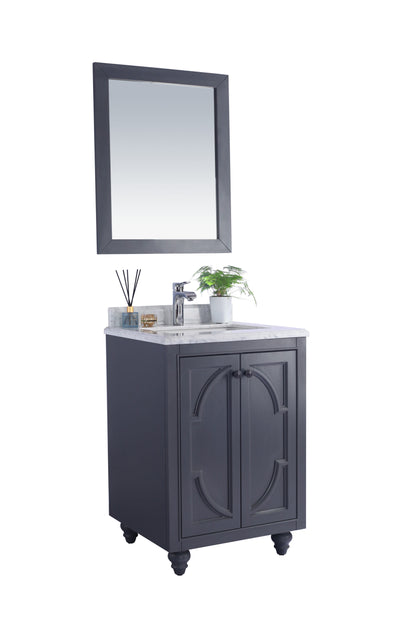 Laviva Odyssey 24" Maple Grey Bathroom Vanity Set