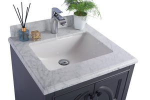 Laviva Odyssey 24" Maple Grey Bathroom Vanity Set