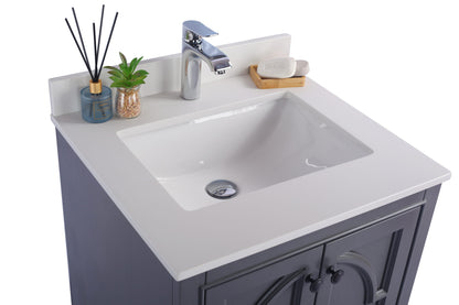 Laviva Odyssey 24" Maple Grey Bathroom Vanity Set