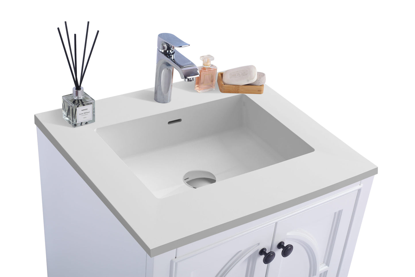 Laviva Odyssey 24" White Bathroom Vanity Set