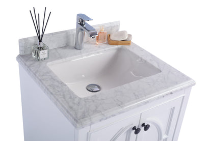 Laviva Odyssey 24" White Bathroom Vanity Set