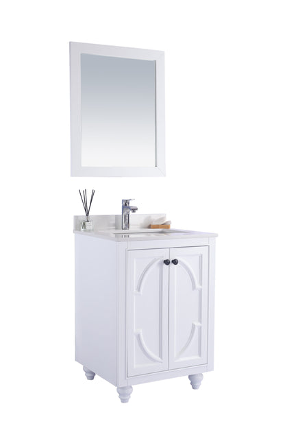 Laviva Odyssey 24" White Bathroom Vanity Set