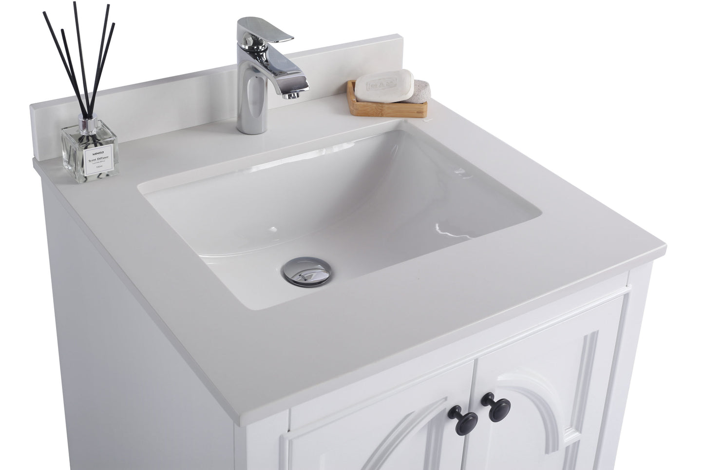 Laviva Odyssey 24" White Bathroom Vanity Set