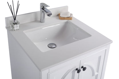 Laviva Odyssey 24" White Bathroom Vanity Set