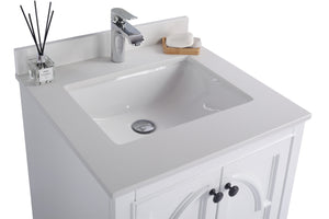 Laviva Odyssey 24" White Bathroom Vanity Set