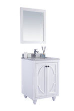 Load image into Gallery viewer, Laviva Odyssey 24&quot; White Bathroom Vanity Set, White Stripes Marble Top