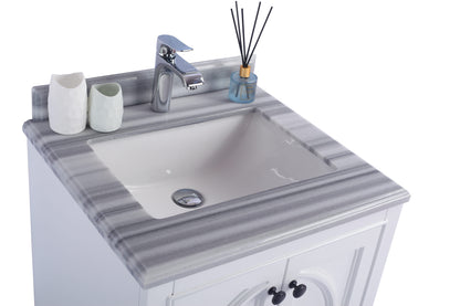 Laviva Odyssey 24" White Bathroom Vanity Set