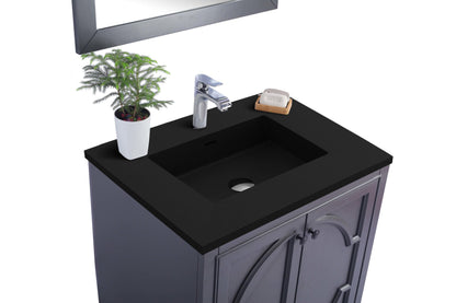 Laviva Odyssey 30" Maple Grey Bathroom Vanity Set