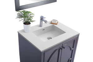 Laviva Odyssey 30" Maple Grey Bathroom Vanity Set