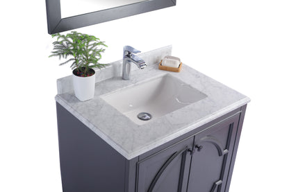 Laviva Odyssey 30" Maple Grey Bathroom Vanity Set