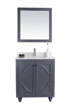 Load image into Gallery viewer, Laviva Odyssey 30&quot; Maple Grey Bathroom Vanity Set, White Quartz  Top