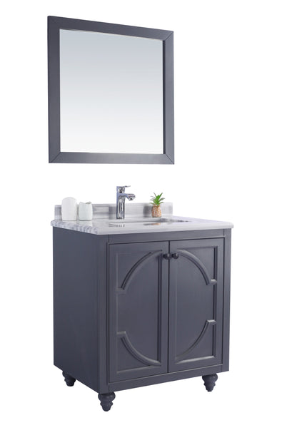 Laviva Odyssey 30" Maple Grey Bathroom Vanity Set