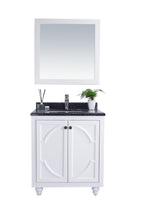 Load image into Gallery viewer, Laviva Odyssey 30&quot; White Bathroom Vanity Set Black Wood Marble Top