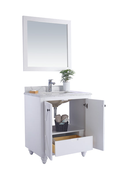 Laviva Odyssey 30" White Bathroom Vanity Set