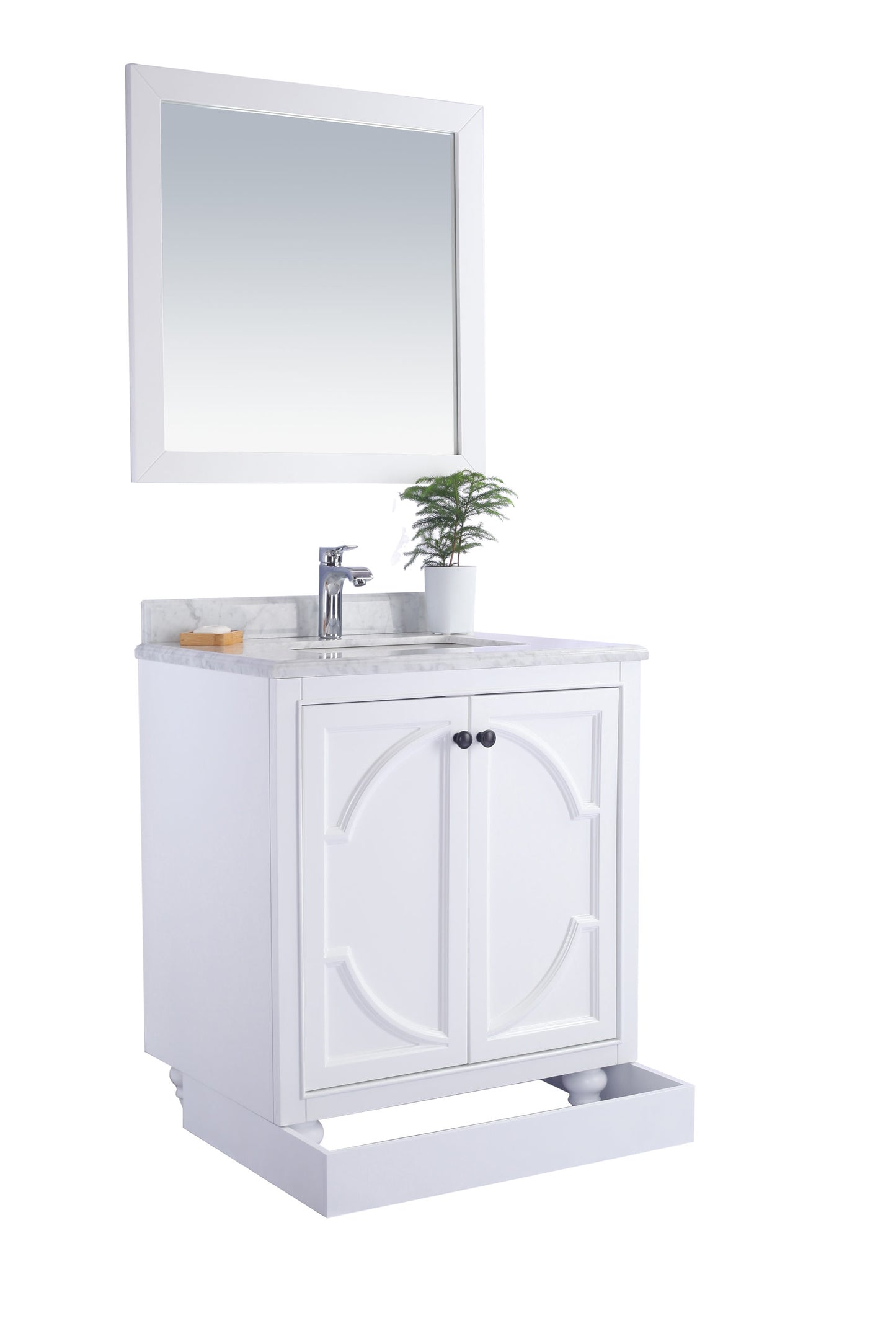 Laviva Odyssey 30" White Bathroom Vanity Set