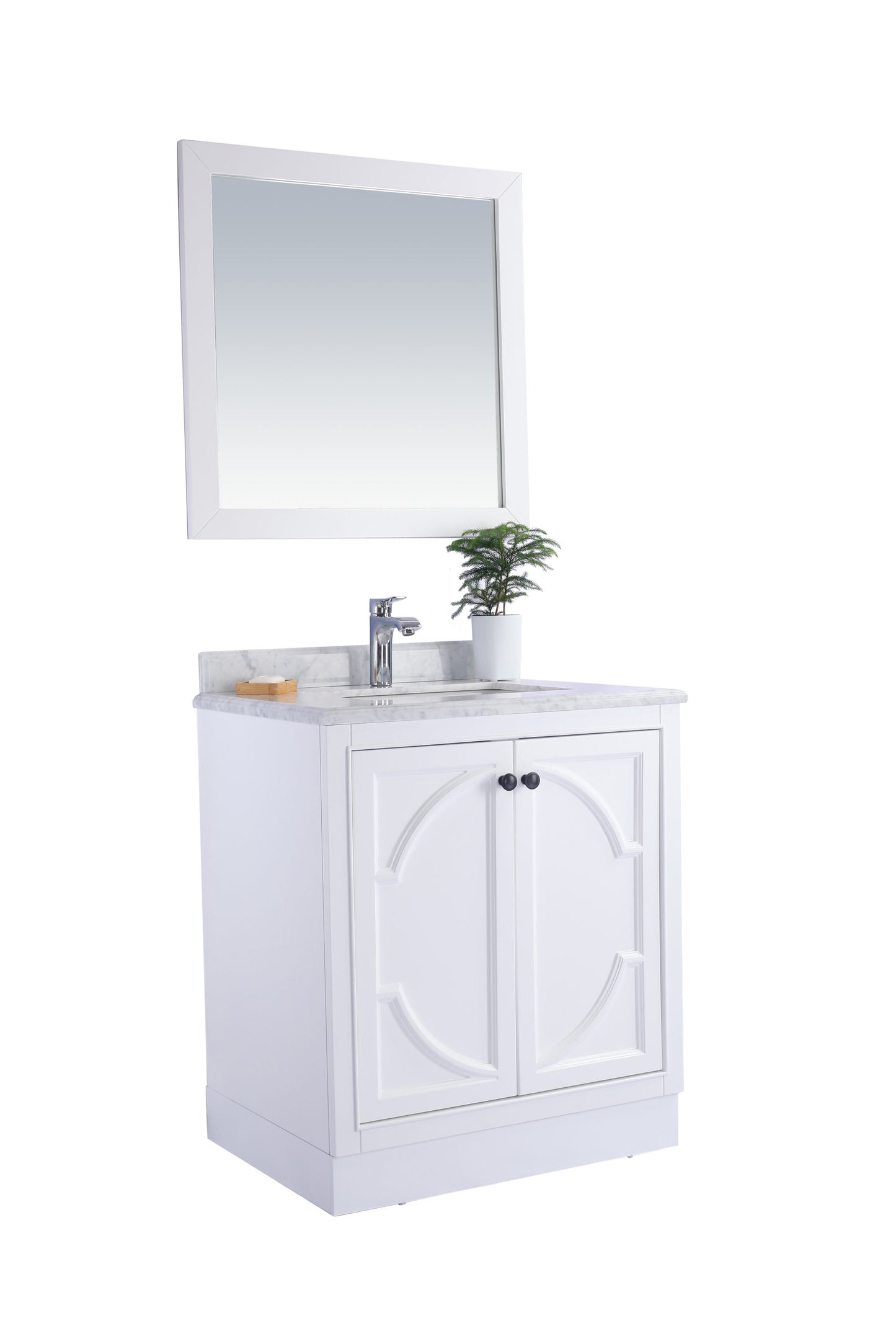 Laviva Odyssey 30" White Bathroom Vanity Set