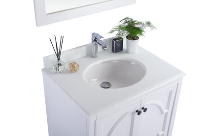 Laviva Odyssey 30" White Bathroom Vanity Set