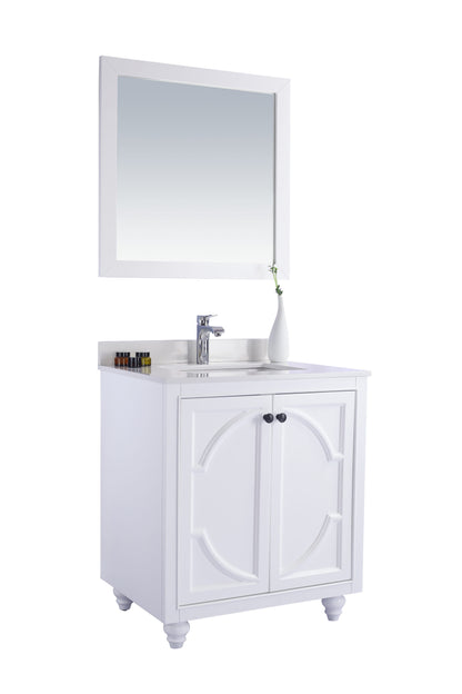 Laviva Odyssey 30" White Bathroom Vanity Set