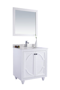 Laviva Odyssey 30" White Bathroom Vanity Set