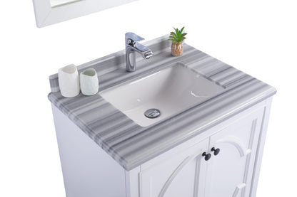 Laviva Odyssey 30" White Bathroom Vanity Set