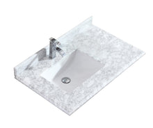Load image into Gallery viewer, Laviva Odyssey 36&quot; Single Hole Countertop, Left Offset Sink, White  313613-36-WC
