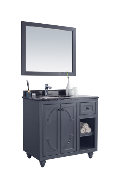 Laviva Odyssey 36" Maple Grey Bathroom Vanity Set