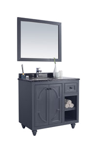 Laviva Odyssey 36" Maple Grey Bathroom Vanity Set
