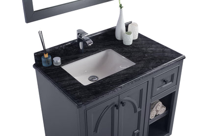 Laviva Odyssey 36" Maple Grey Bathroom Vanity Set