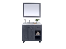 Load image into Gallery viewer, Laviva Odyssey 36&quot;, Maple Grey Traditional Bathroom Vanity Countertop finish White Marble, 313613-36G-WC