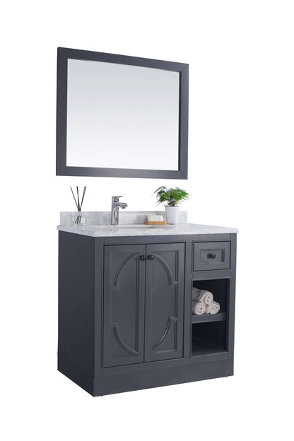 Laviva Odyssey 36" Maple Grey Bathroom Vanity Set