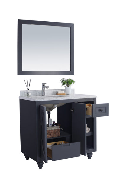 Laviva Odyssey 36" Maple Grey Bathroom Vanity Set