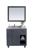 Load image into Gallery viewer, Laviva Odyssey 36&quot;, Maple Grey Traditional Bathroom Vanity Countertop finish White Stripe Marble, 313613-36G-WS