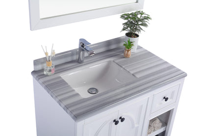 Laviva Odyssey 36" White Bathroom Vanity Set