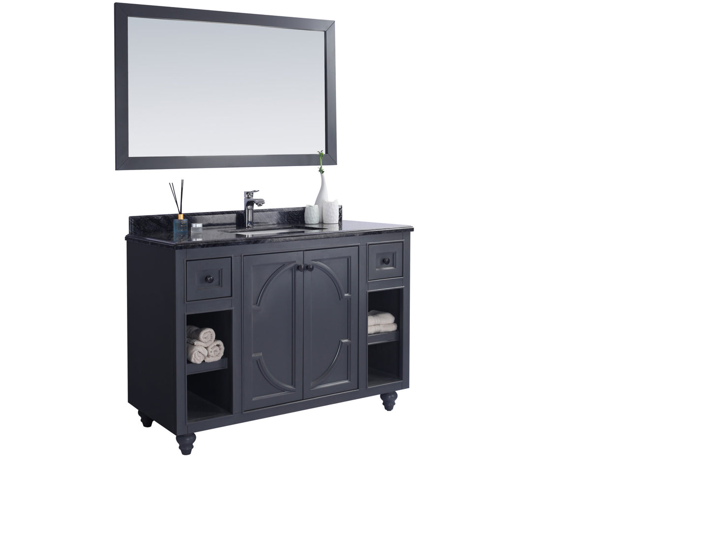 Laviva Odyssey 48" Maple Grey Bathroom Vanity Set