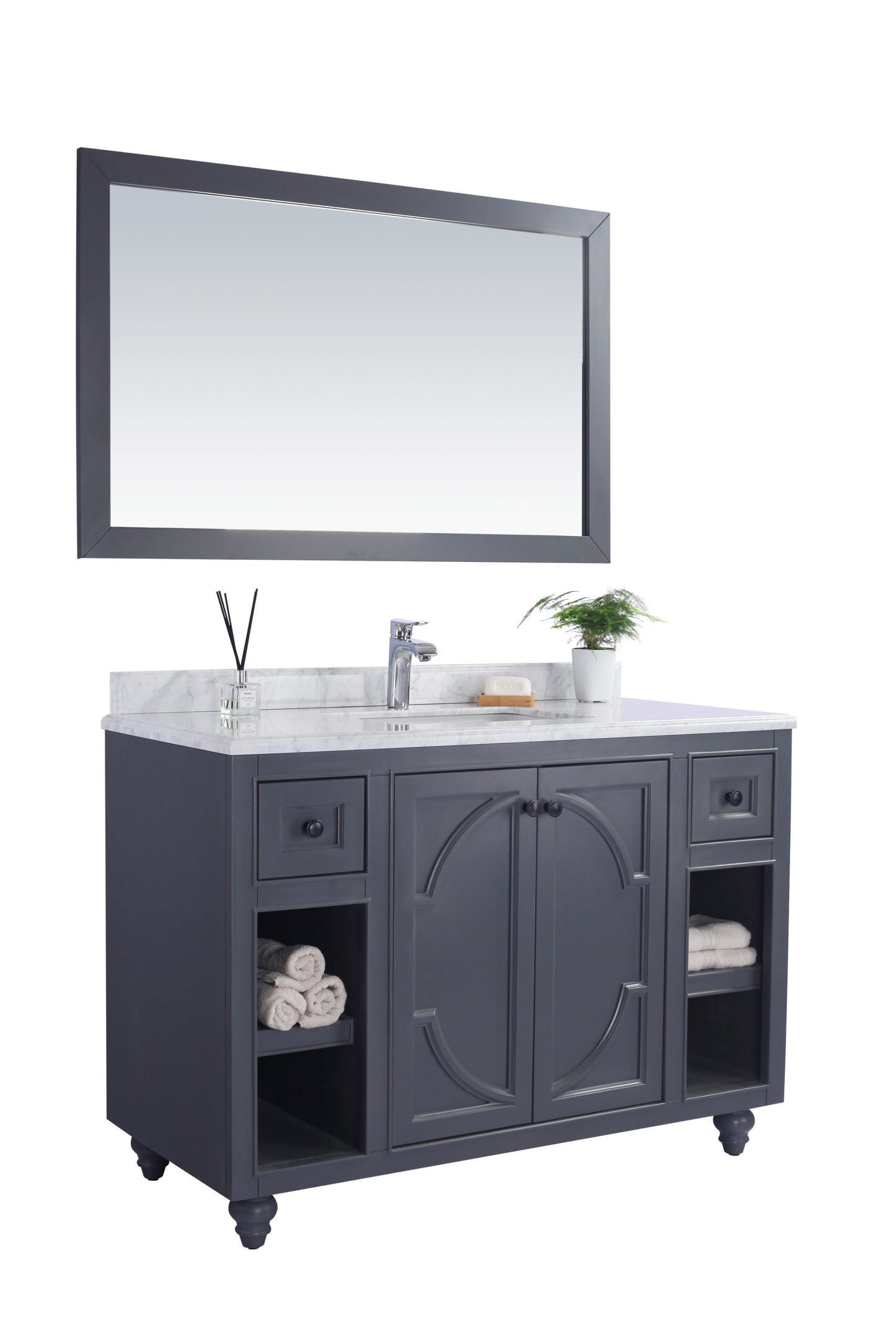 Laviva Odyssey 48" Maple Grey Bathroom Vanity Set