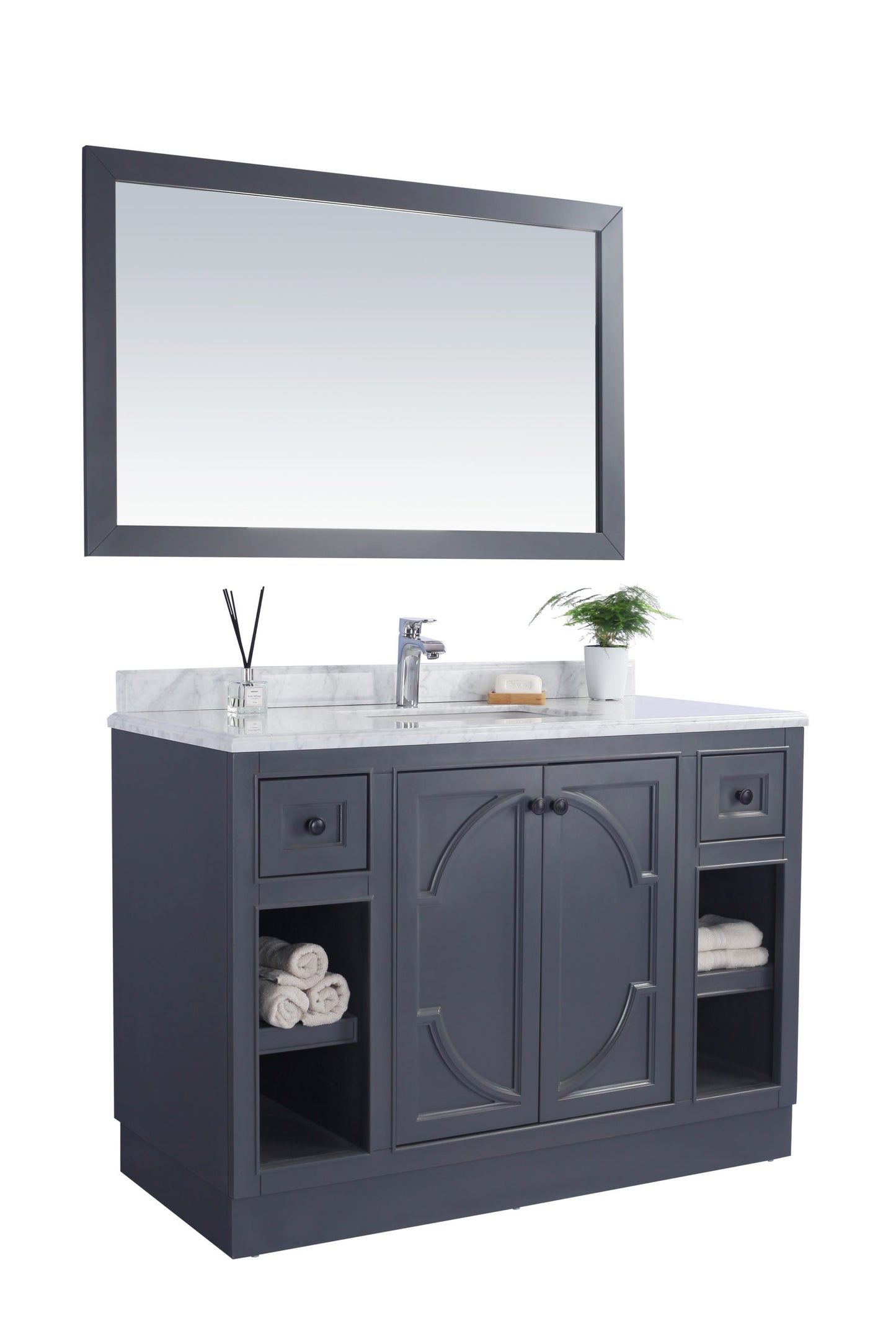 Laviva Odyssey 48" Maple Grey Bathroom Vanity Set