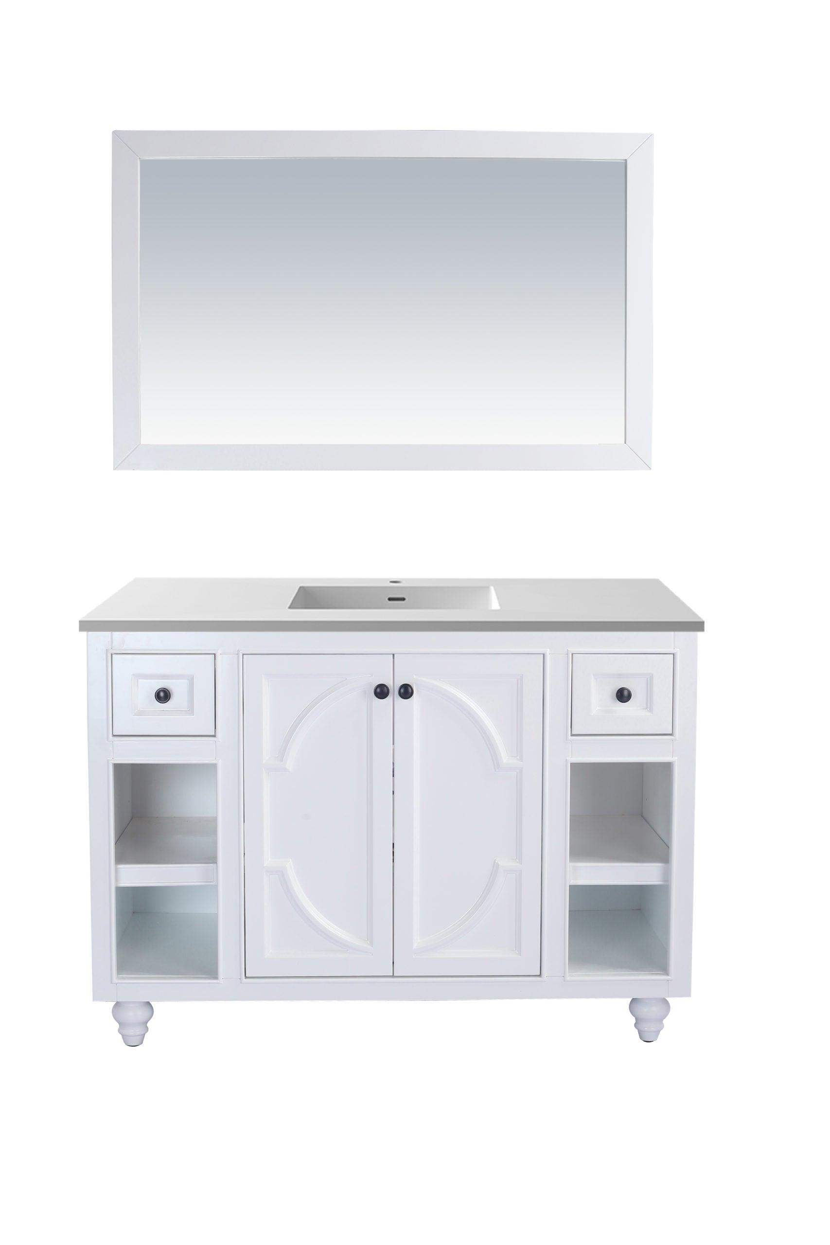 Laviva Odyssey 48" White Bathroom Vanity Set