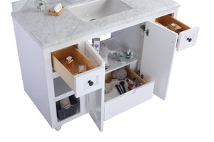 Laviva Odyssey 48" White Bathroom Vanity Set
