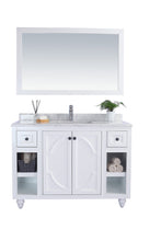 Load image into Gallery viewer, Laviva Odyssey 48&quot;, White Traditional Bathroom Vanity Countertop finish White Marble, 313613-48W-WC